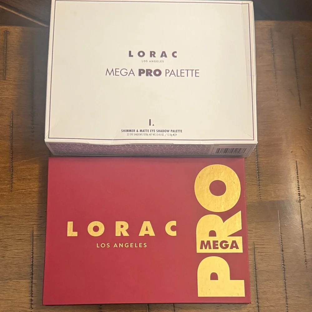 LORAC Mega Pro Palette — Red & Gold Cover